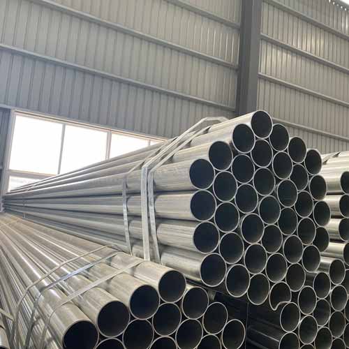 Round Welded Steel Tube GI Pipe 2 Inch Galvanized Pipe