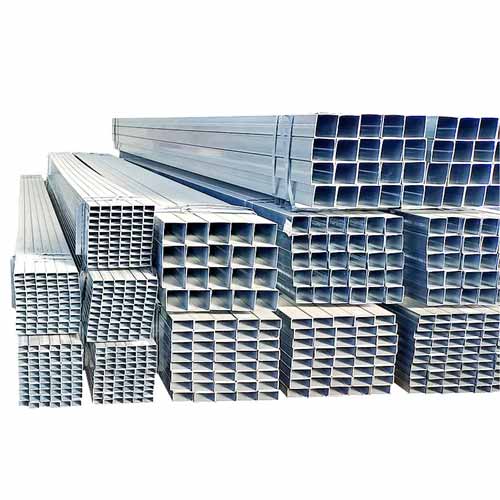 building material q235b 100x100 tube 40*40mm galvanized steel square pipe tube