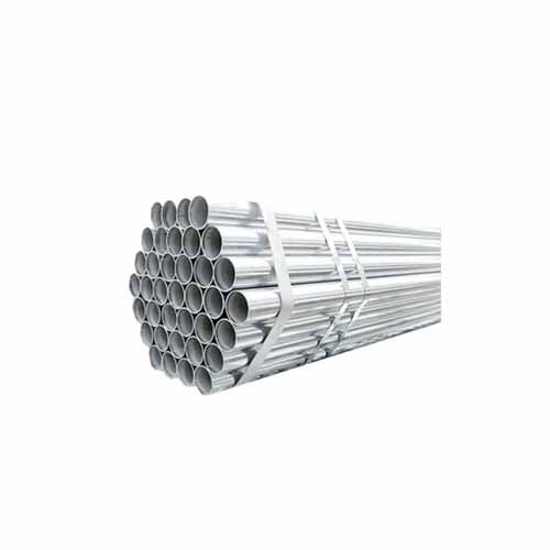 Metal Round Fitting Punching Holes Thread Beveled Welded Galvanized Pipe
